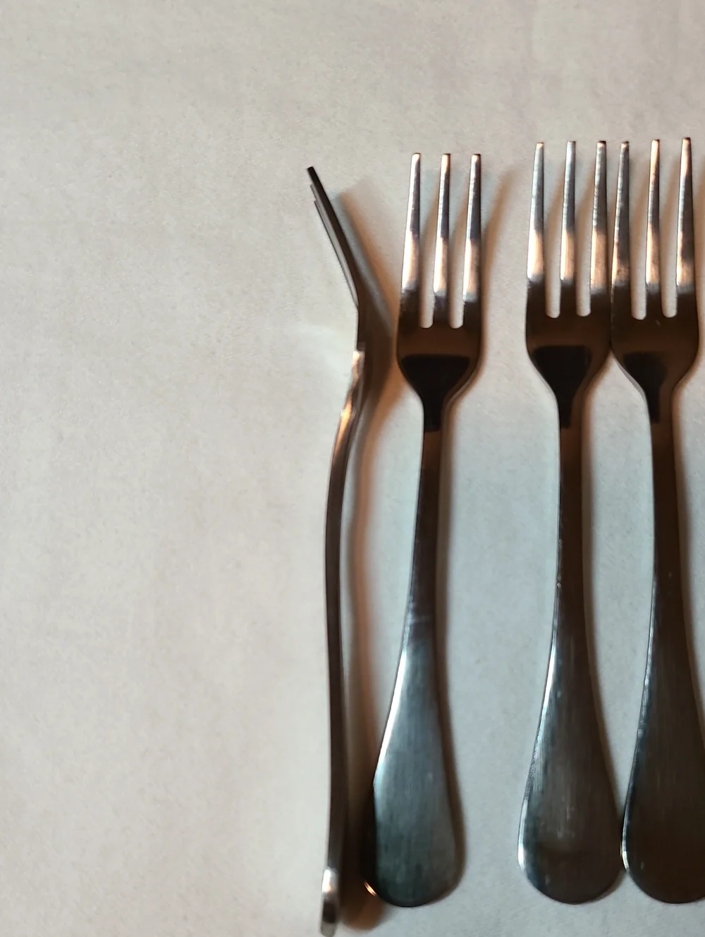 Cambrige Stainless China, Forks 6, Flatware